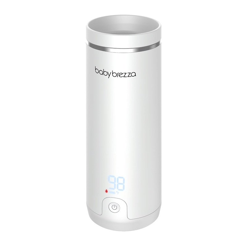 Baby Brezza Super Fast Portable Bottle Warmer, White