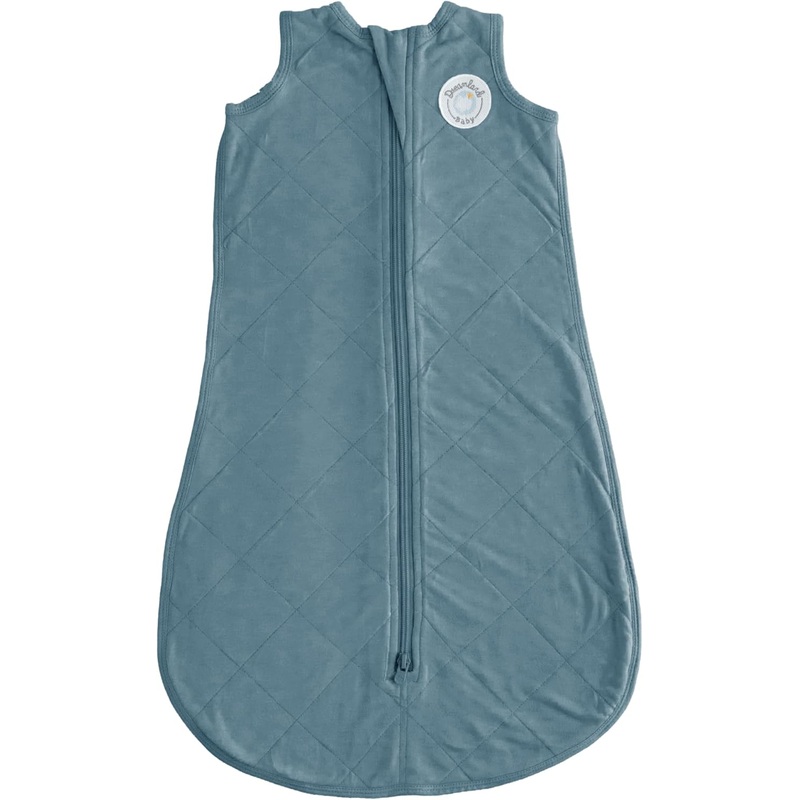 Dreamland Bamboo Classic Sleep Sack (Non-Weighted), 0-6 Months, Ocean Blue