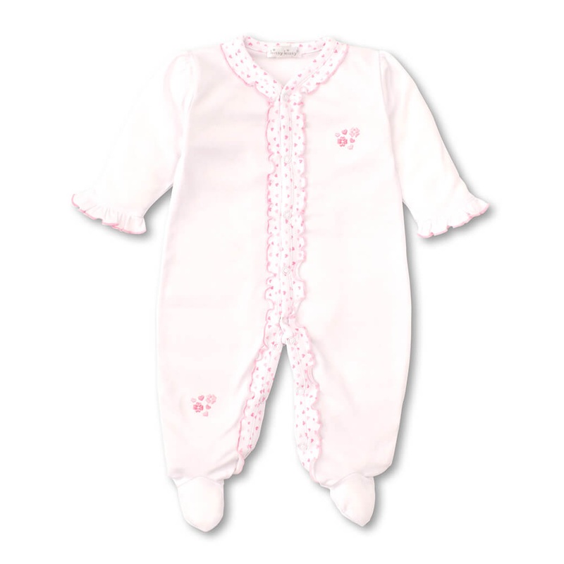 Kissy Kissy Ruffle Footie Sweethearts