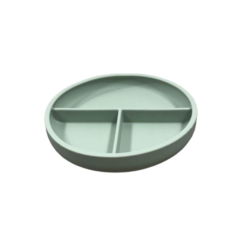 Lalo Suction Plate, Sage