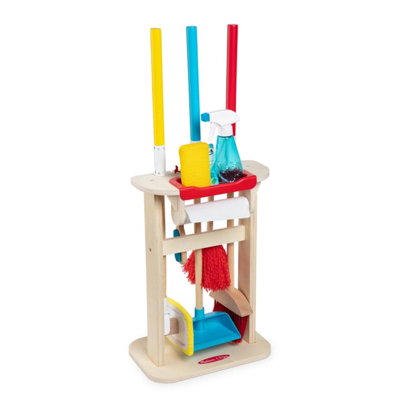 Melissa and Doug Deluxe Sparkle & Shine Cleaning Set