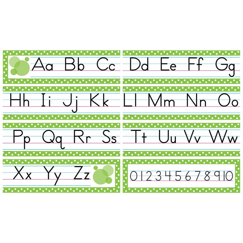 Traditional Printing Mini Bulletin Board Set