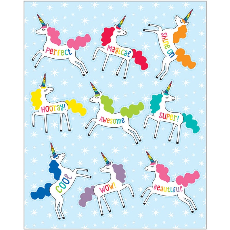Unicorns Motivational Stickers