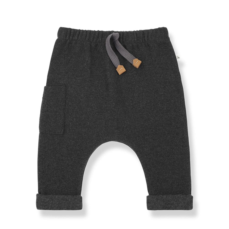 1+ In The Family – Knit Pocket Pant – Anthracite