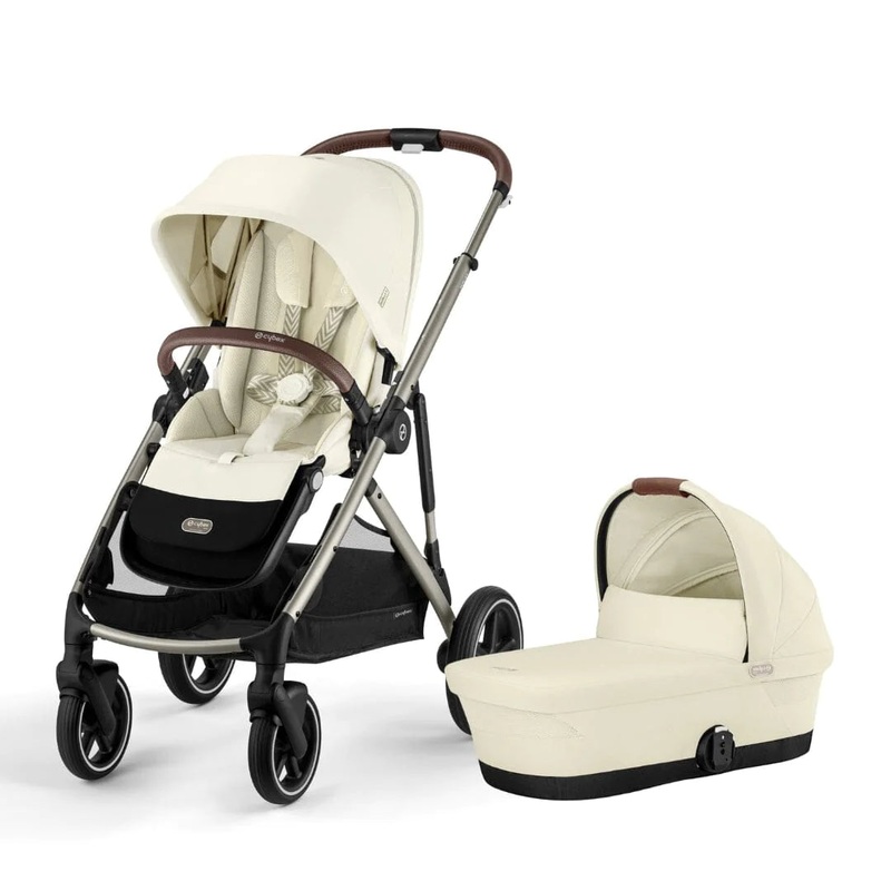 Gazelle S 2 Stroller + Cot Bundle – Seashell Beige