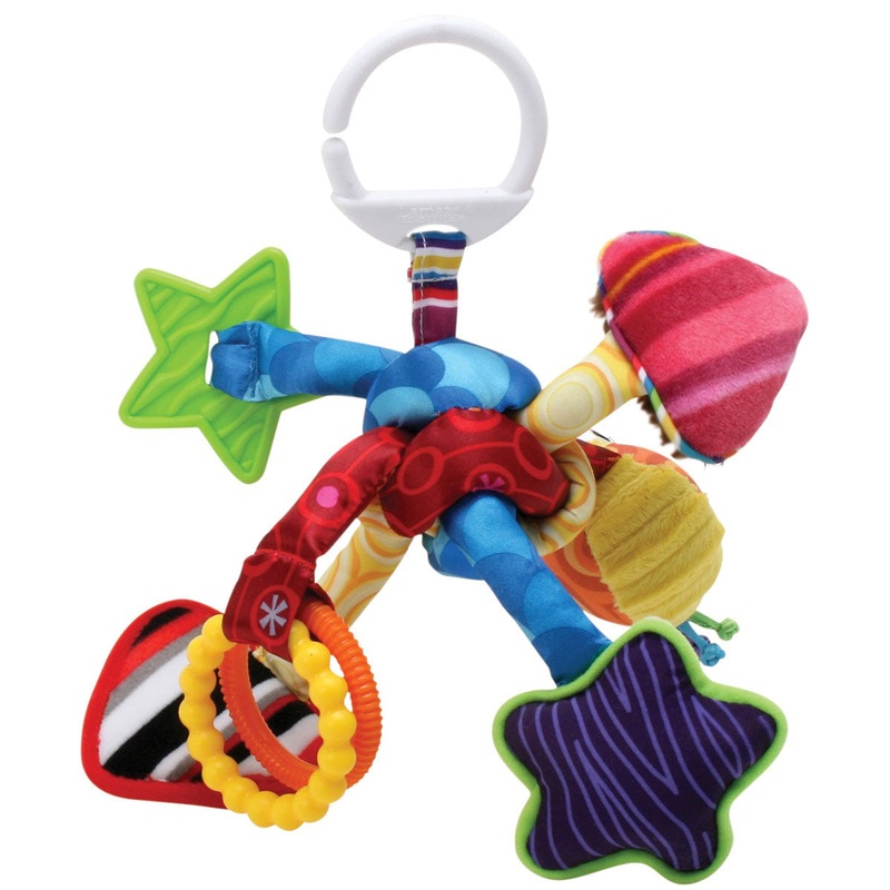 Lamaze Push and Pull Toy, Tug and Play Knot