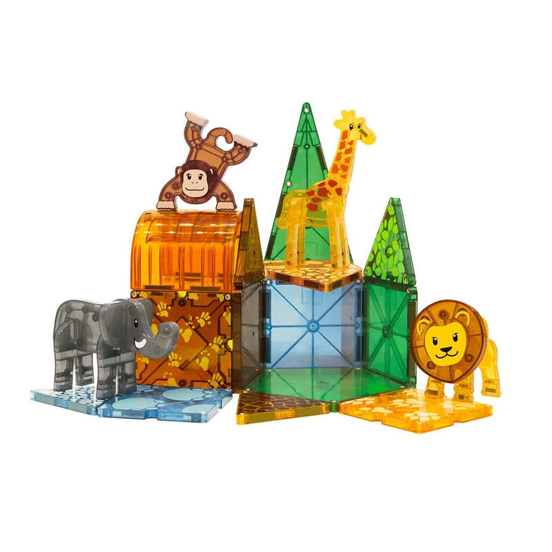 Magna-Tiles Safari Animals 25 Pieces