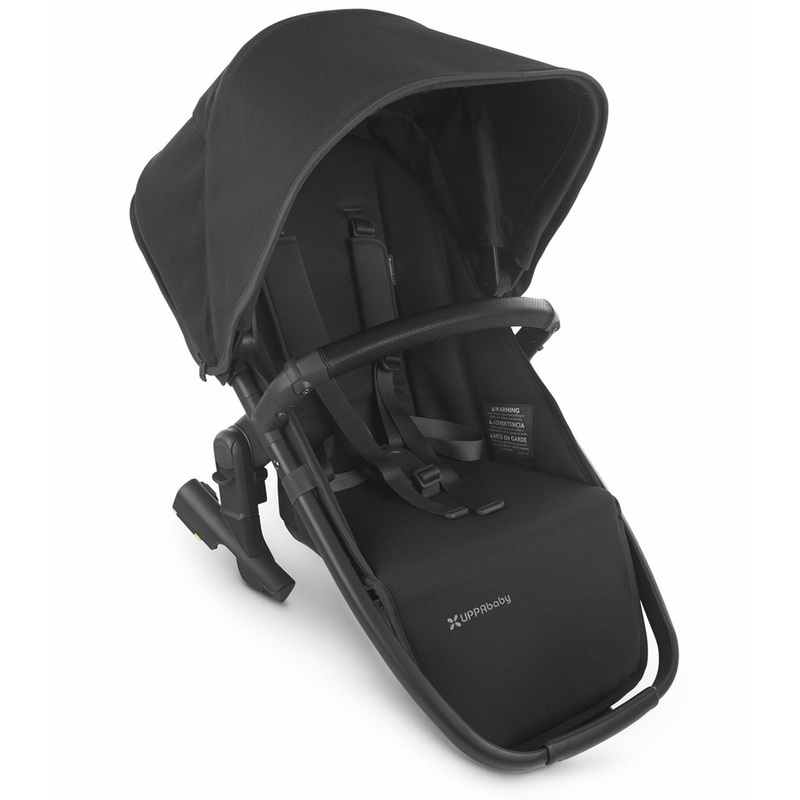 UPPAbaby Open Box 2020 Rumbleseat V2 – Jake (Black/Carbon/Black Leather)