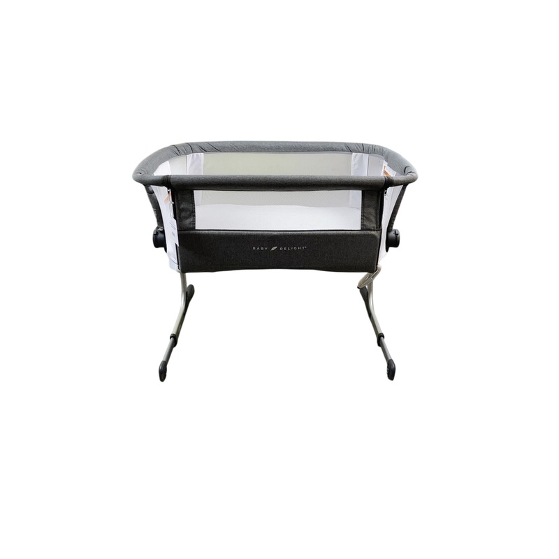 Baby Delight Beside Me Dreamer Bassinet & Bedside Sleeper, Charcoal Tweed
