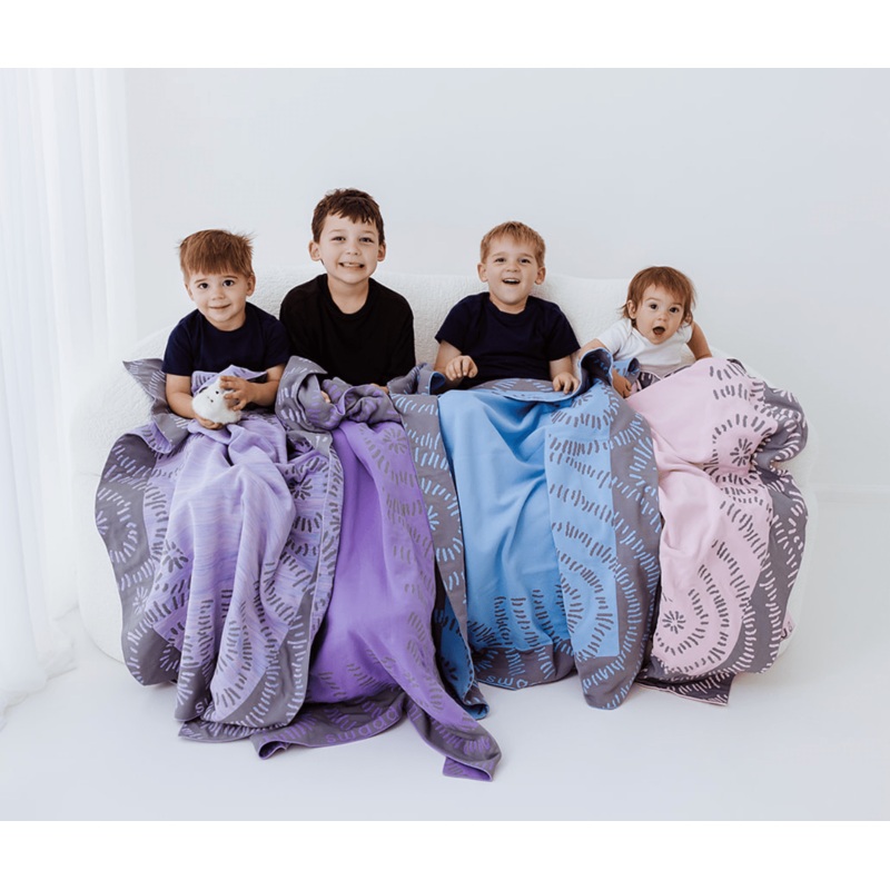 Blue Swaddelini Blanket
