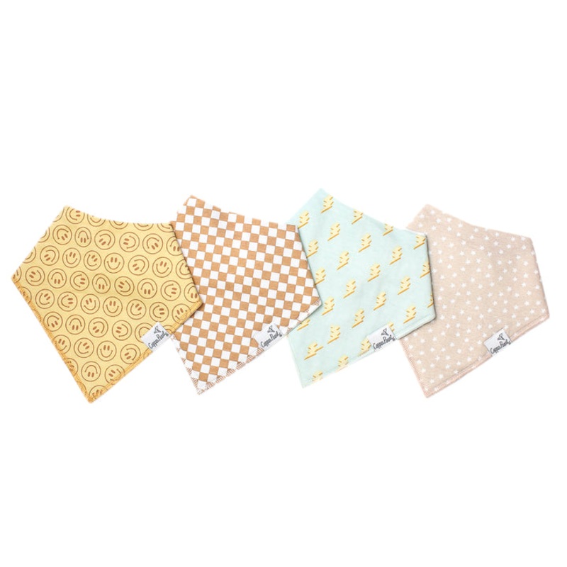 Copper Pearl Baby Bandana Bibs | Vance