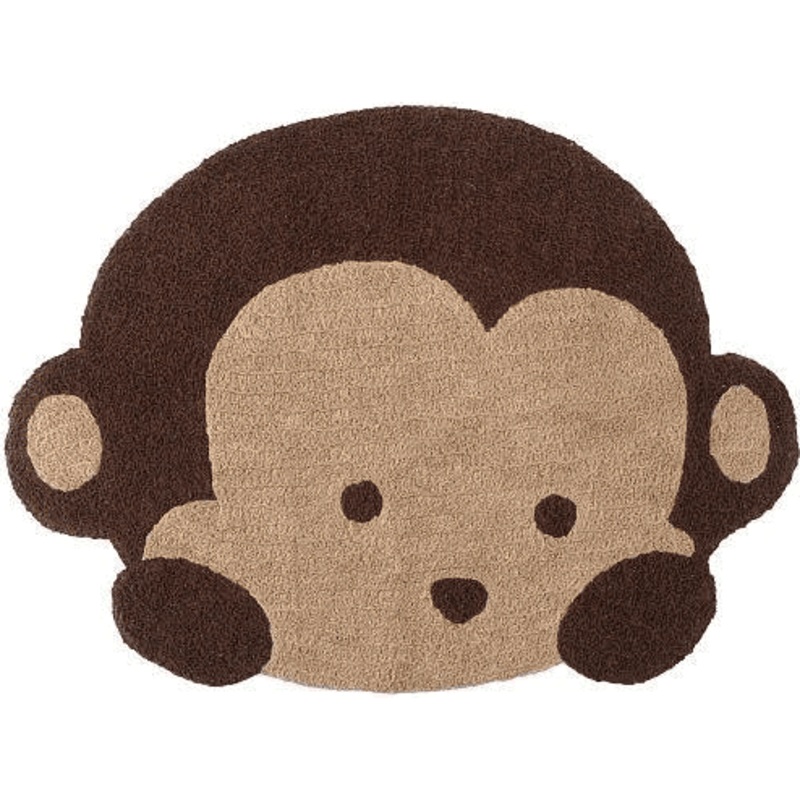 KidsLine Mod Pop Monkey Rug