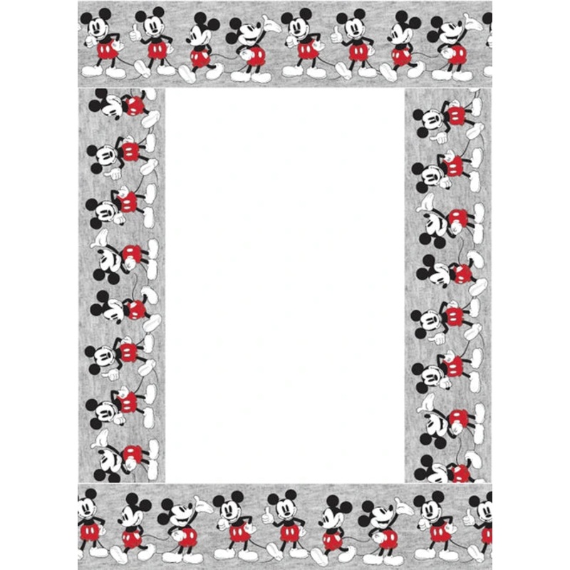 Mickey Mouse Throwback Mickey Poses Deco Trim