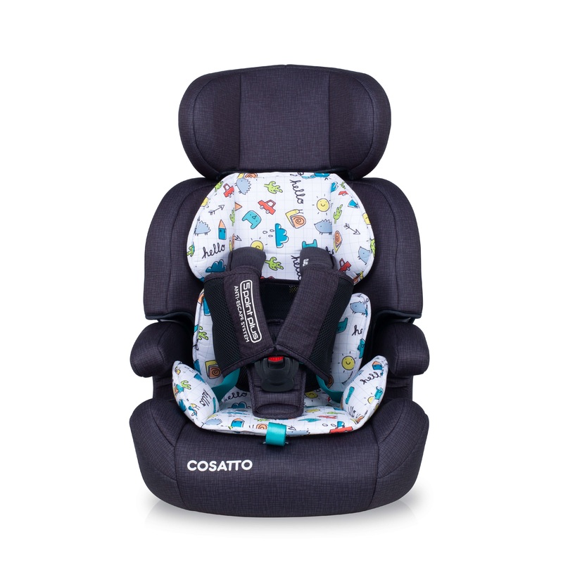 Zoomi Group 123  Car Seat Say Hello