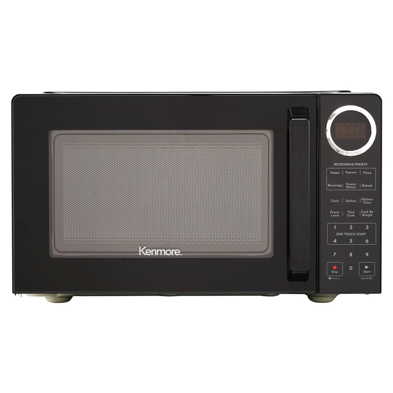 0.9 cu-ft Microwave – Black (See description)