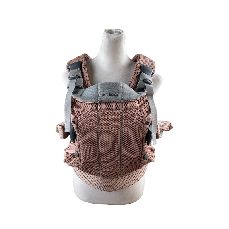BabyBjorn Baby Carrier Harmony, 3D Mesh, Dusty Pink