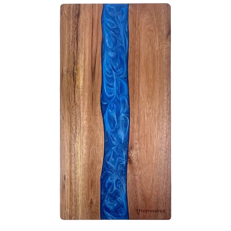 Large Acacia Resin Light Cutting Board & Charcuterie Board