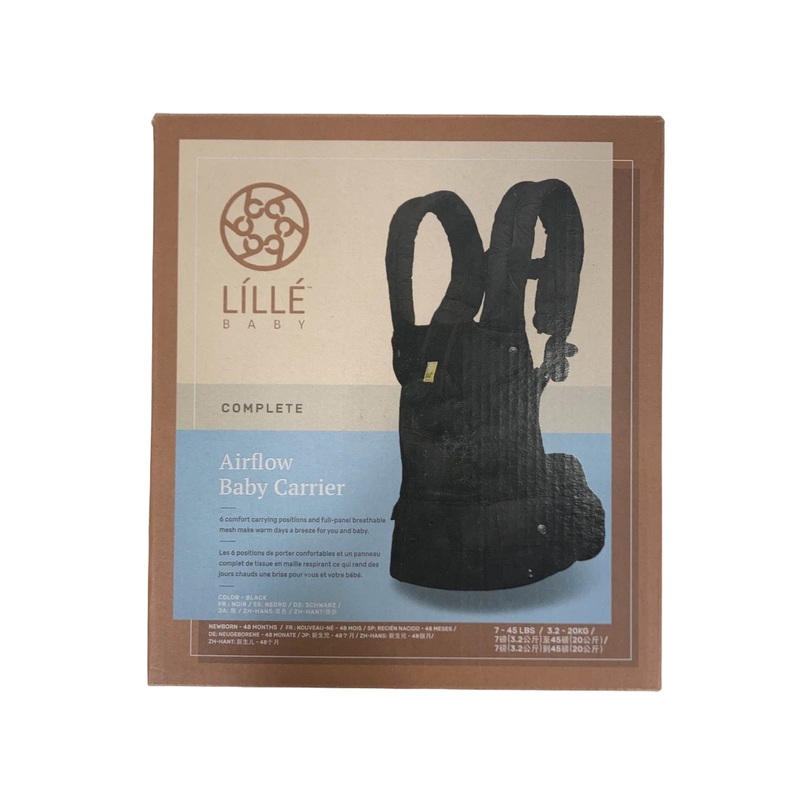 Lillebaby Complete Airflow Baby Carrier, Black