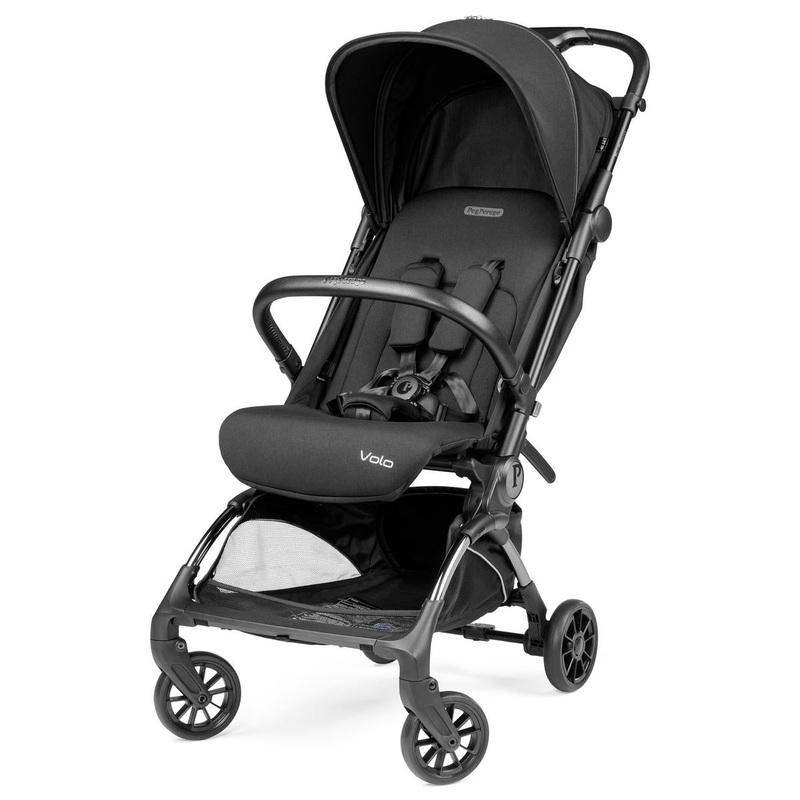 Peg Perego Volo Compact Stroller – True Black