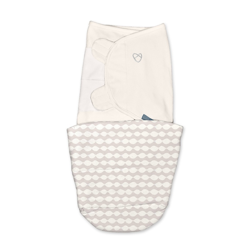 SwaddleMe by Ingenuity All Season Swaddle, Size 0-3 months, 1pk – Dream Wave
