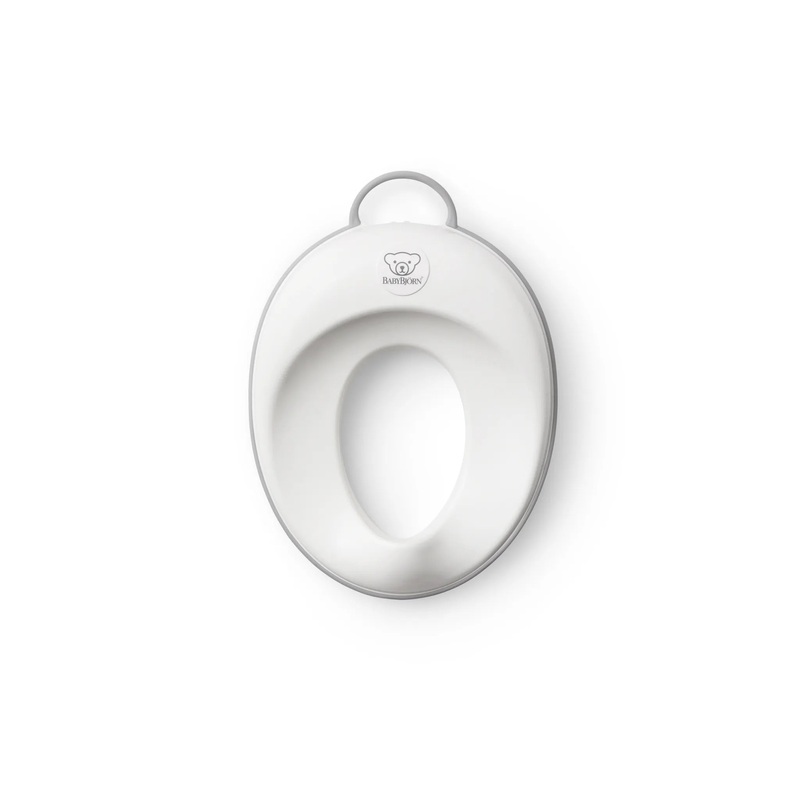 Toilet Training Seat – White/Gray (See Description)