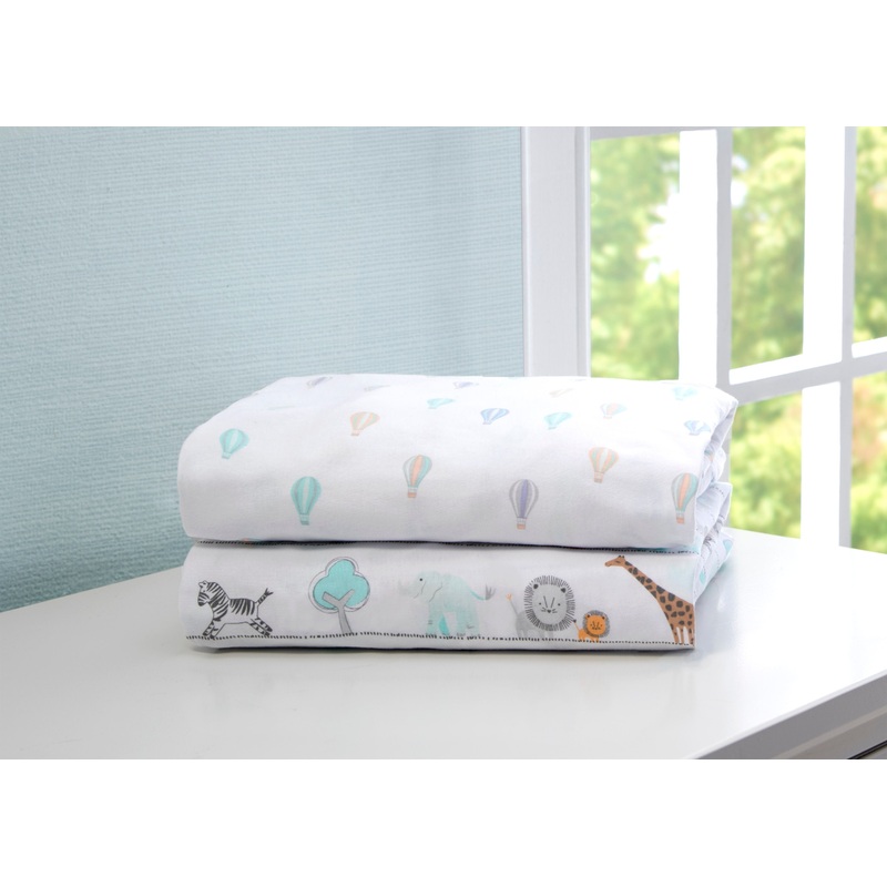 Whimsical Dreams Fitted Crib Sheets – 2 Pack