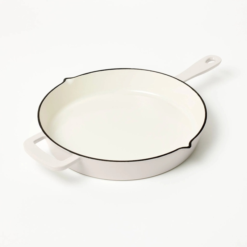 12″ Enamel Skillet- Gray