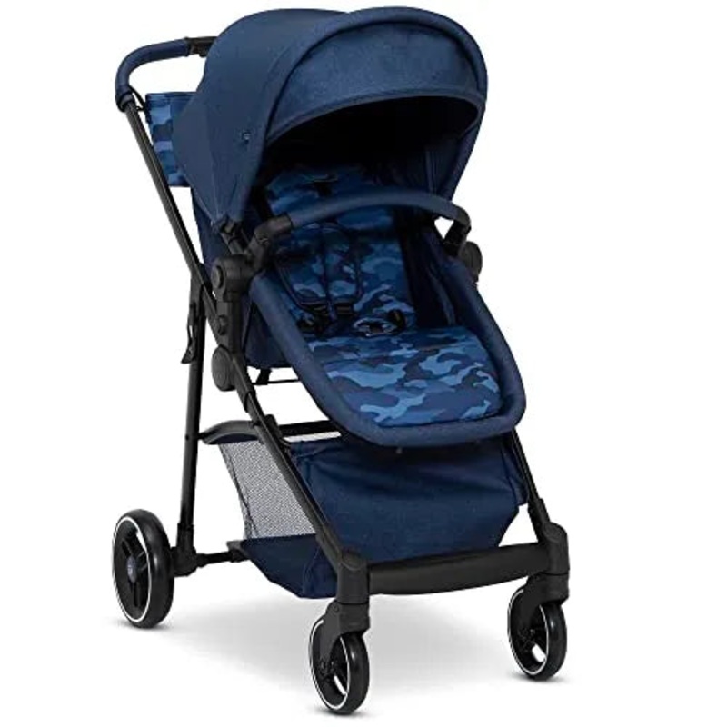 2-in-1 Carriage Stroller – Navy Camo