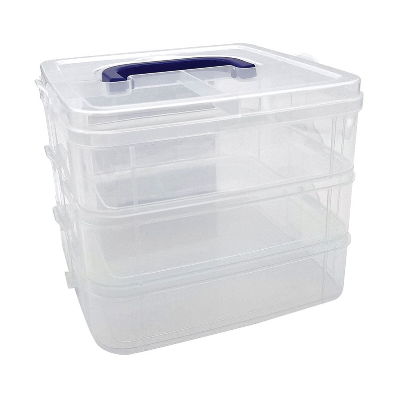 Clear Stackable Storage Containers