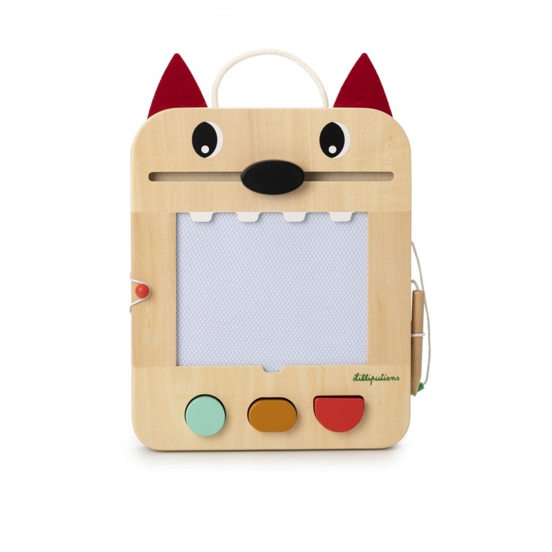 Lilliputiens Magical Slate Louis the Wolf