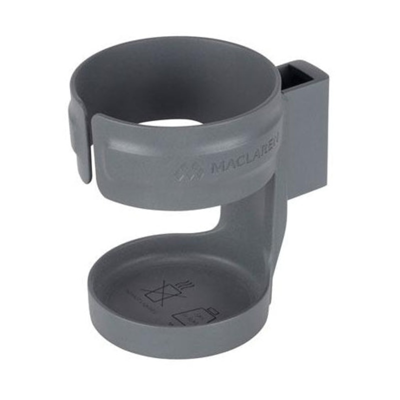 Maclaren Hard Cup Holder – Plain Charcoal