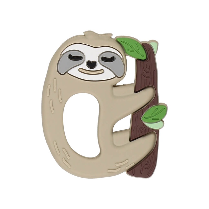 Silicone Teether Sleeping Sloth