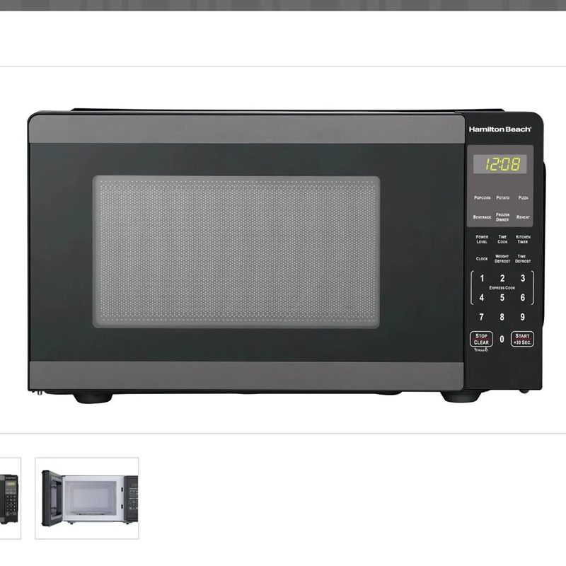 1.1 Cu. Ft. Countertop Microwave Oven, 1000 Watts,