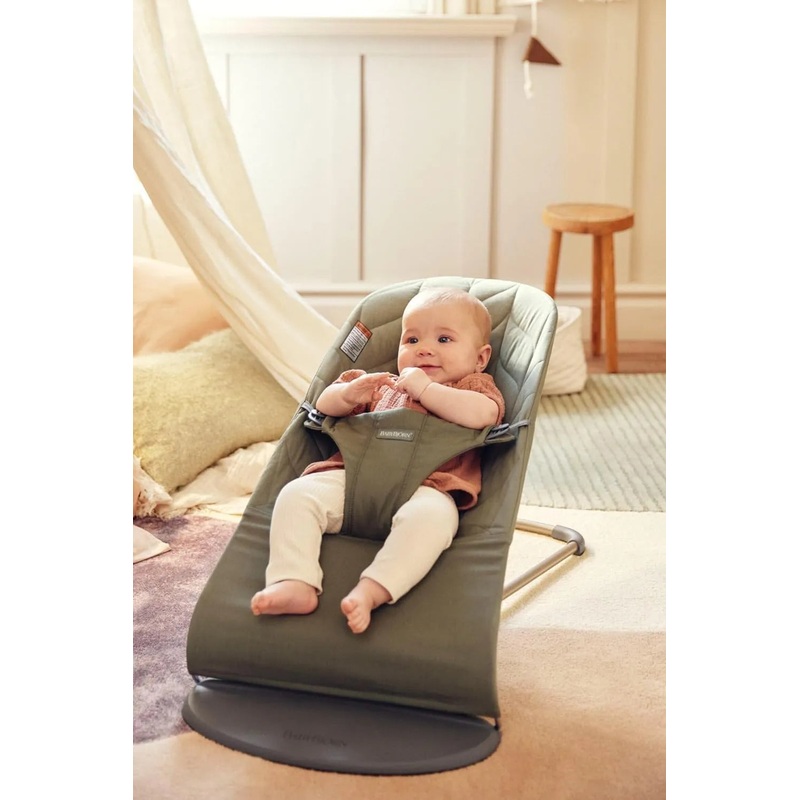 Bouncer Bliss Woven Petal Quilt – Dark Green (See Description)