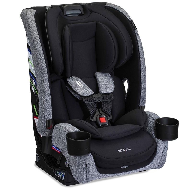 Britax OPEN BOX One4Life Slim ClickTight All-in-One Convertible Car Seat – Raven Black