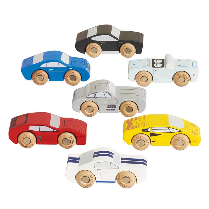 Sports Cars Wooden Classic