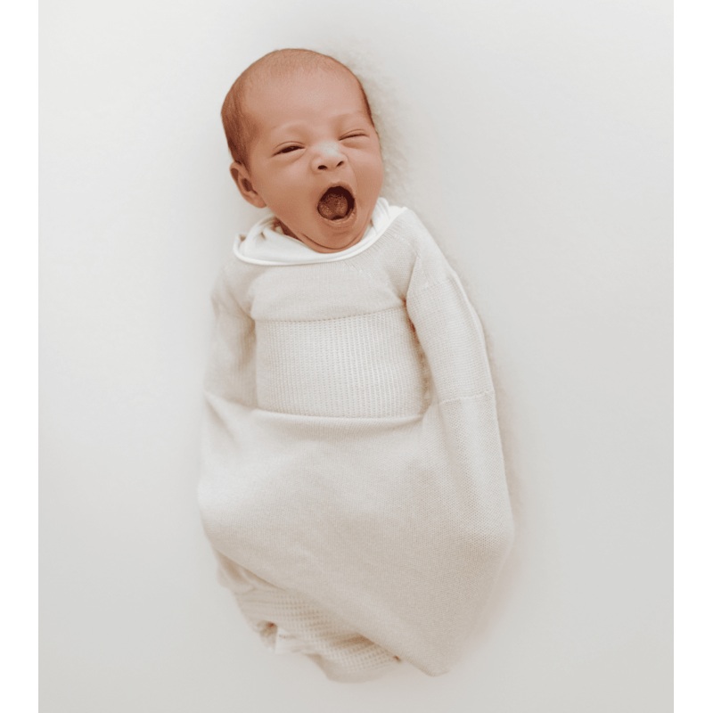 Swaddelini Bamboo Pure Beige Swaddle Sleep Sack