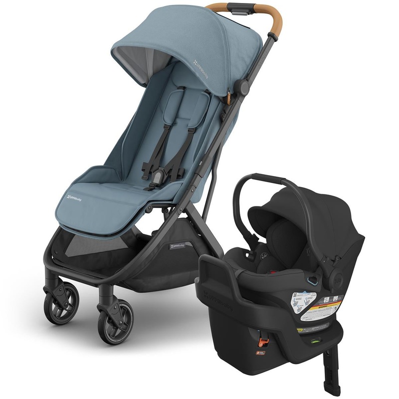 UPPAbaby Minu V3 Compact Stroller + Aria Travel System Bundle – Dillan / Jake