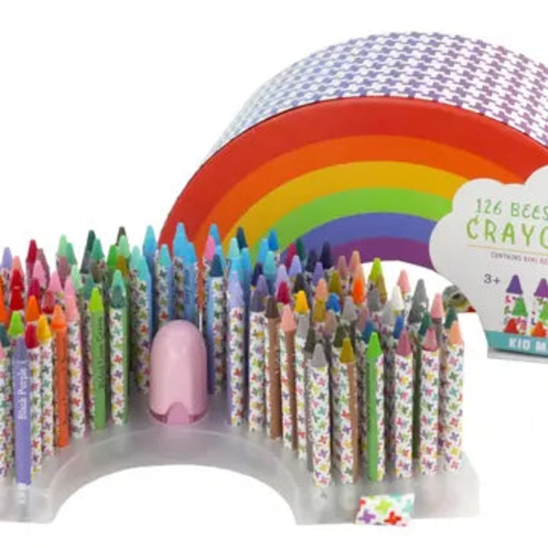 126 Count Rainbow Crayons