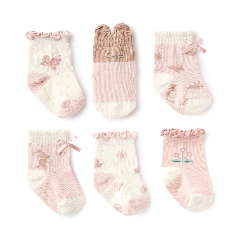 6-Pack Socks – Garden Picnic
