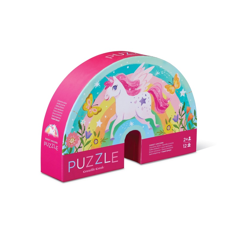 Crocodile Creek- Sweet Unicorn 12pc Mini Puzzle