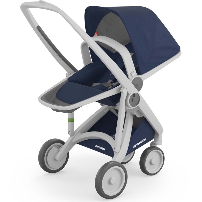 Greentom Reversible Stroller – Grey/Blue