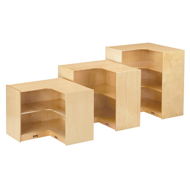 Jonti-Craft Low Inside Corner Storage