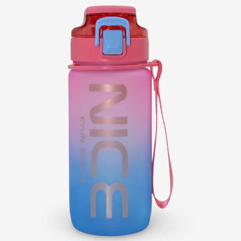 Plastic Water Bottle  Red/Blue (550ml)
