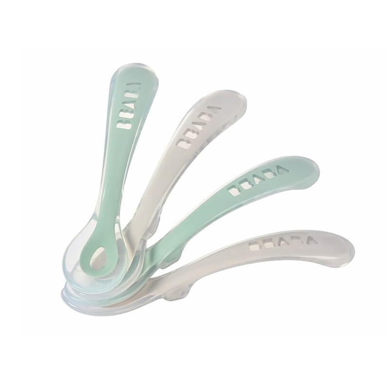Self-Feeding Silicone Spoons – Set of 4