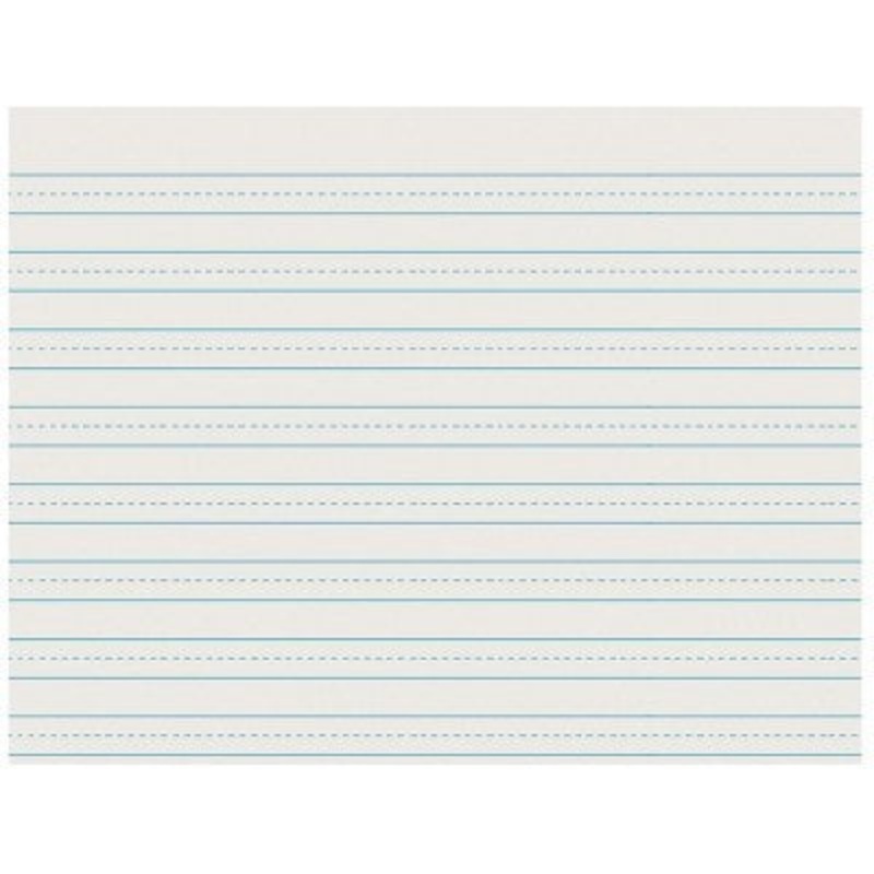 Skip-A-Line Ruled News – Grade 3 (1/2″ x 1/4″ x 1/2″ Ruling)