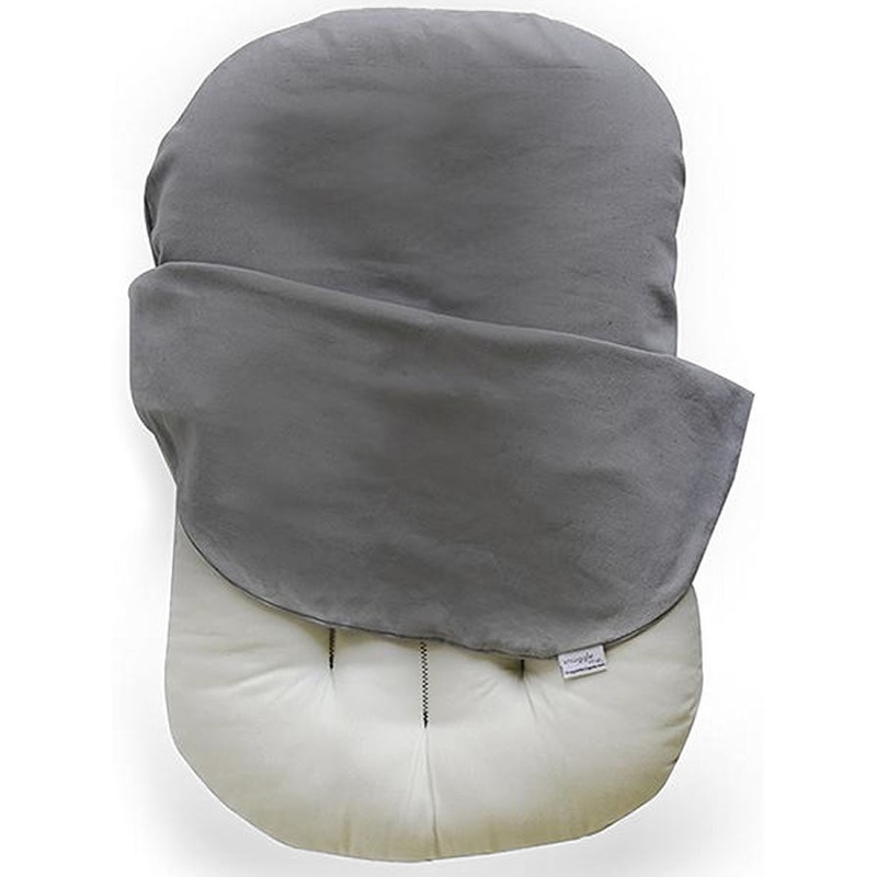 Snuggle Me Organic Lounger & Cover – Pebble Linen