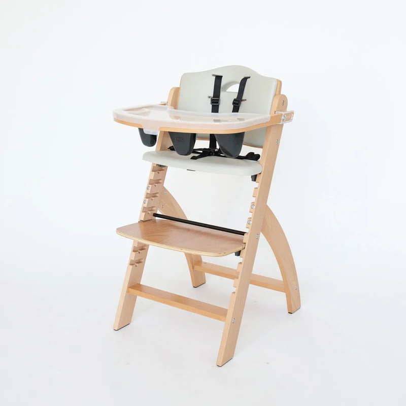Beyond Junior TYK High Chair – Natural/Dove Grey (See Description)