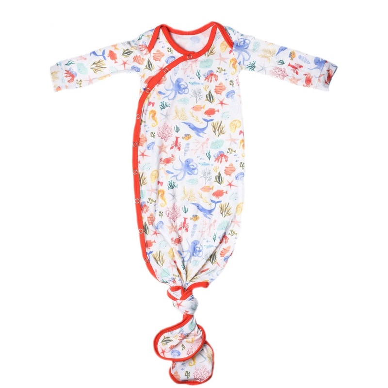 Copper Pearl Knotted Gown | Nautical