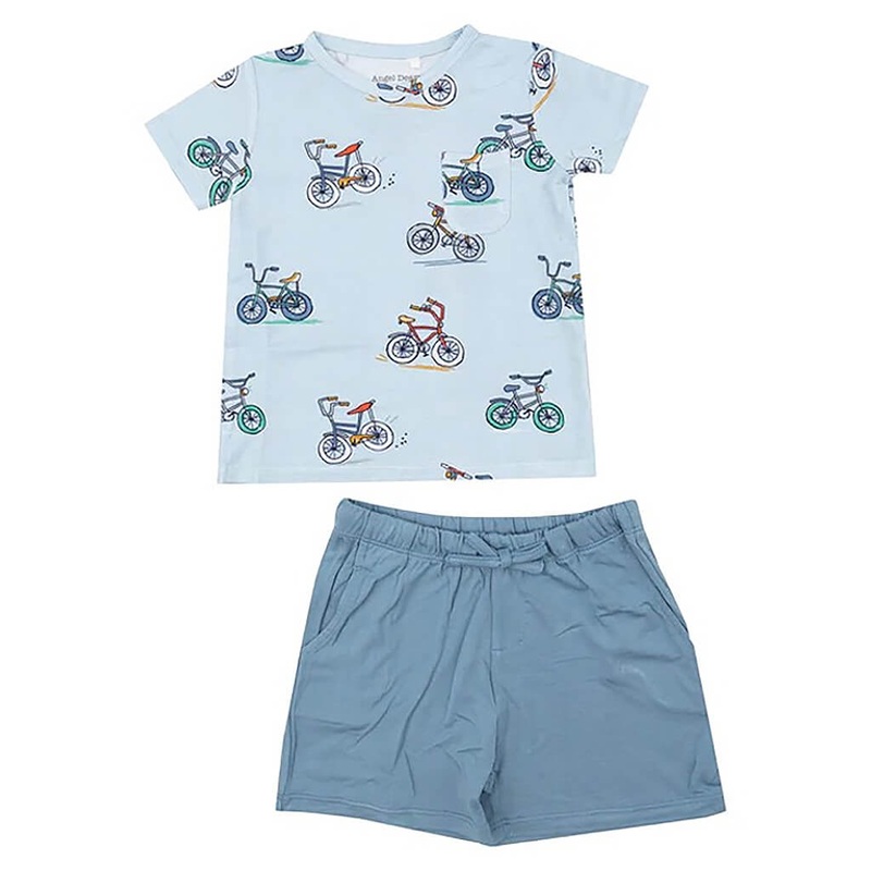 Crew Neck Short Set Bikes